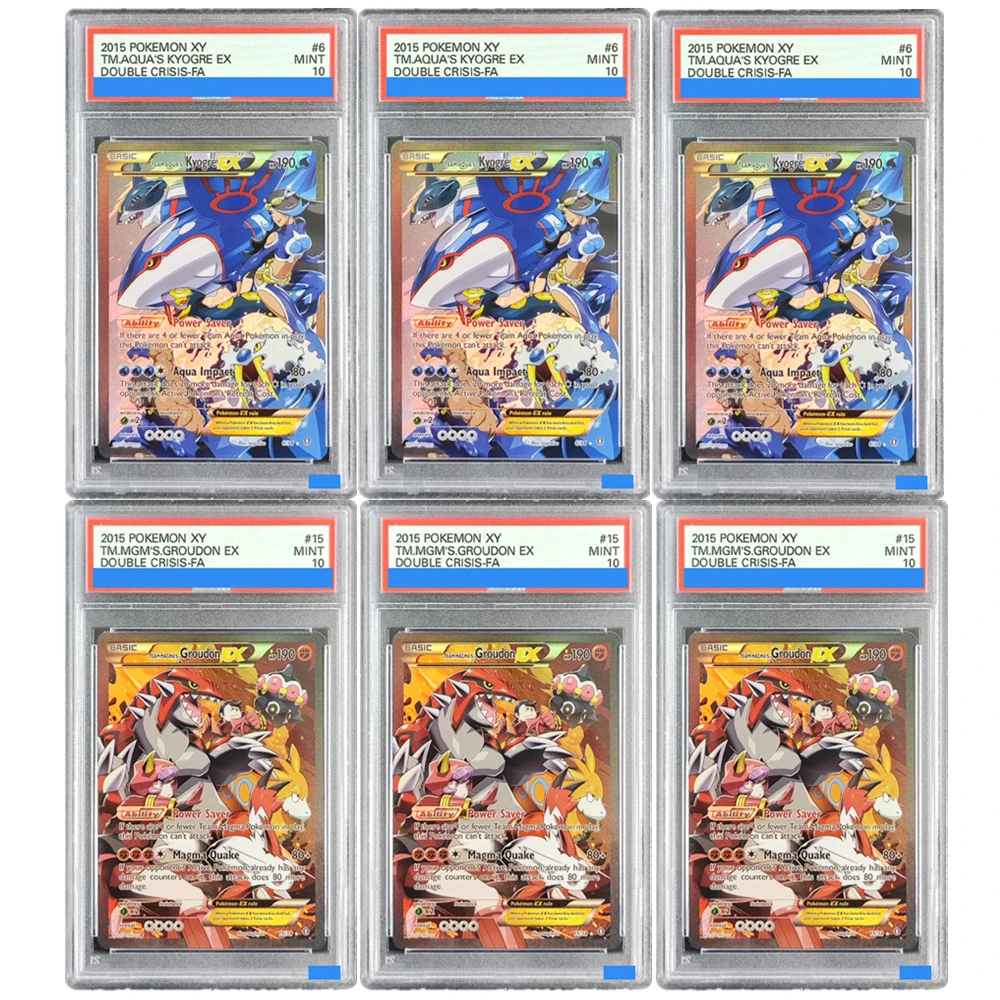 ДВОЙНОЙ КРИЗИС POKEMON XY 2015. # 6 # 15 TM.AQUA'S KYOGRE TM.MGM'S.GROUDON EX Authentication Grade GEM MT 10, подарочные коллекционные карты
ДВОЙНОЙ КРИЗИС POKEMON XY 2015. # 6 # 15 TM.AQUA'S KYOGRE TM.MGM'S.GROUDON EX Authentication Grade GEM MT 10, подарочные коллекционные карты