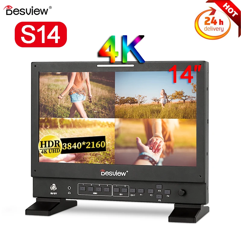 14-дюймовый 4K 3840x2160 Bestview S14 портативный монитор HDMI-совместимый 3G-SDI UHD портативный монитор для камеры Nikon Sony Canon DSLR
14-дюймовый 4K 3840x2160 Bestview S14 портативный монитор HDMI-совместимый 3G-SDI UHD портативный монитор для камеры Nikon Sony Canon DSLR