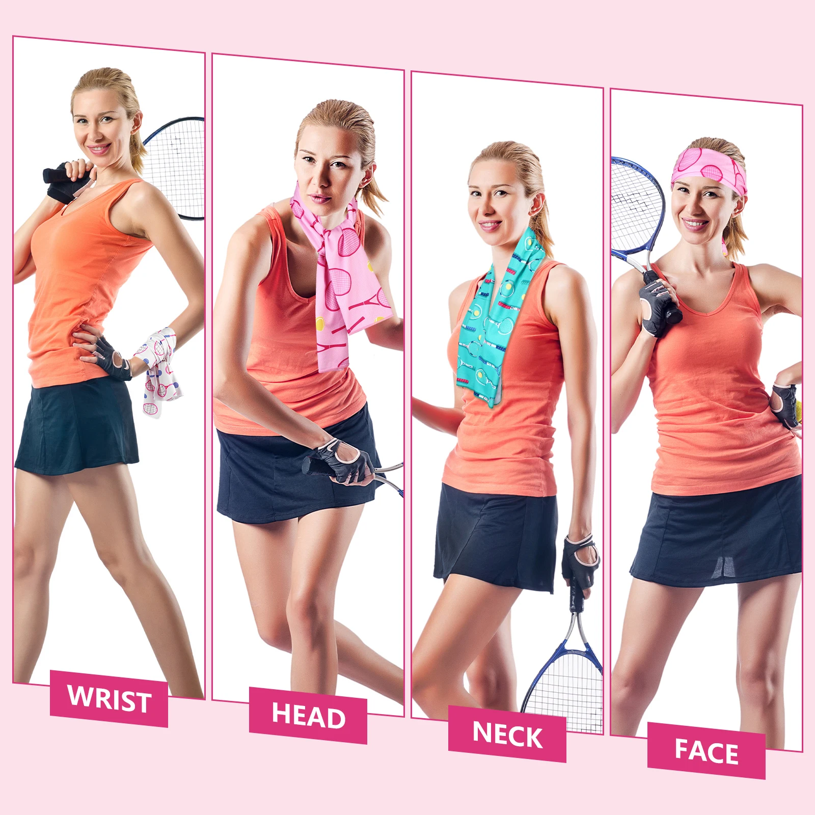 12 Pcs 40 X 12 Inch Tennis Cooling Towel Breathable Chilly Soft Microfiber Fast-Drying Ice Towel Workout Sweat Wash Gift
12 Pcs 40 X 12 Inch Tennis Cooling Towel Breathable Chilly Soft Microfiber Fast-Drying Ice Towel Workout Sweat Wash Gift