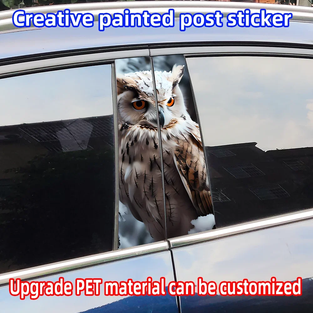Owl Car Stickers Auto B-pillar Car Center Column Decoration Cover Scratches Waterproof Sunscreen Vinyl Decals Accessories
Owl Car Stickers Auto B-pillar Car Center Column Decoration Cover Scratches Waterproof Sunscreen Vinyl Decals Accessories