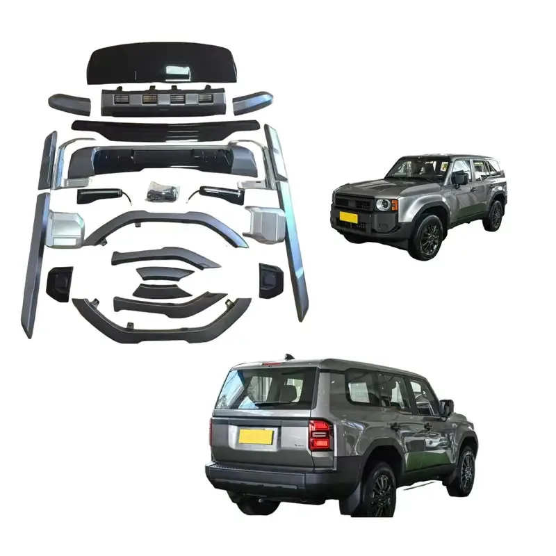 2025 Model List Facelift Bodykit for Land Cruiser PRADO LC250 Top Auto Front Bumper Upgrade and Front End Modification
2025 Model List Facelift Bodykit for Land Cruiser PRADO LC250 Top Auto Front Bumper Upgrade and Front End Modification