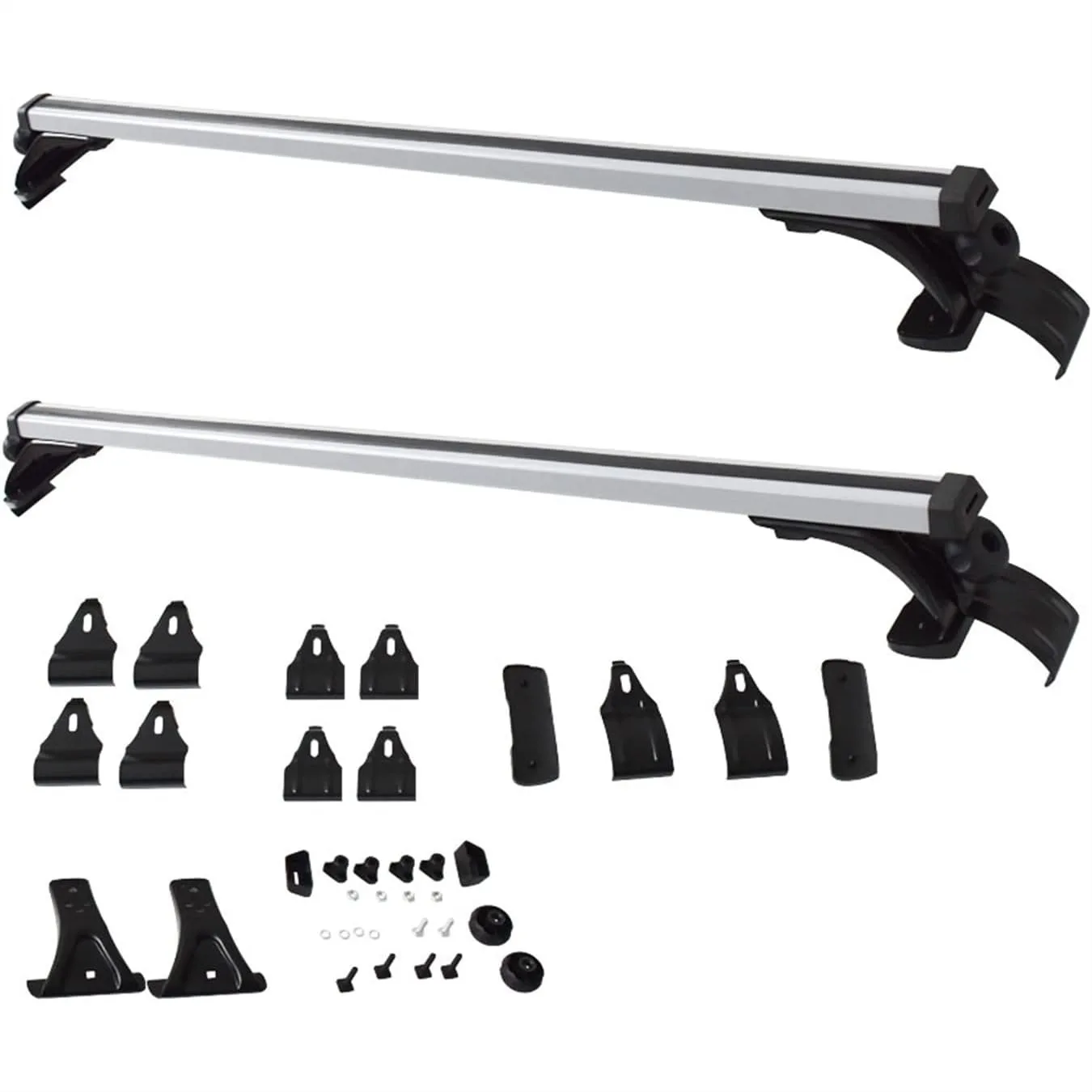 48in Car Roof Cross Bars 330LB Universal Aluminum Cargo Carrier Rack
48in Car Roof Cross Bars 330LB Universal Aluminum Cargo Carrier Rack