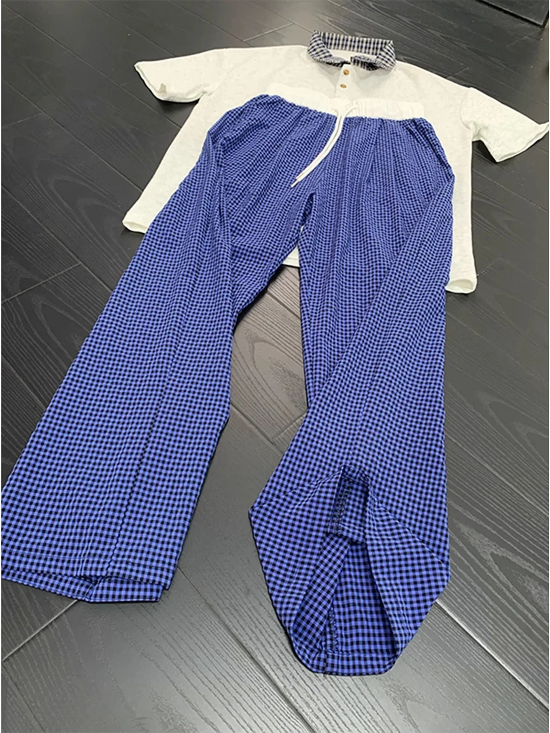 American Retro Plaid Pants Men's Summer Thin Loose Straight Leg Wide Leg Outdoor Casual Sun Protection Air Conditioning Pants
American Retro Plaid Pants Men's Summer Thin Loose Straight Leg Wide Leg Outdoor Casual Sun Protection Air Conditioning Pants