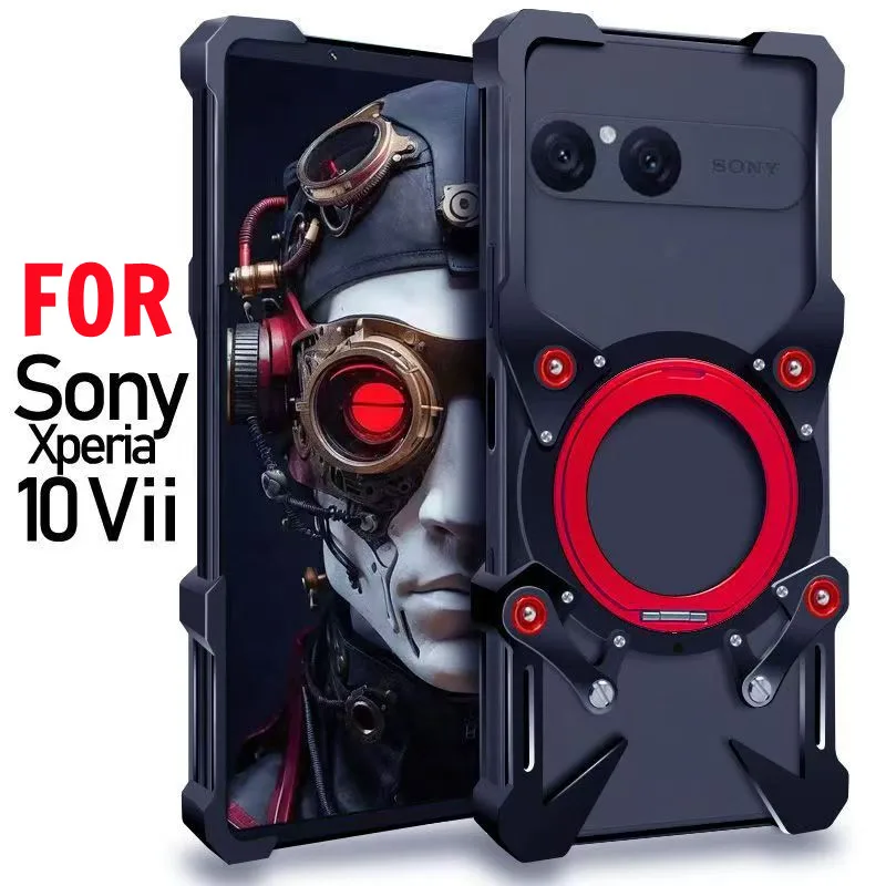 Aluminum Metal 360 Stand Frameless Bumper Case for Sony Xperial 10VII 10VI 10V 10IV 1VI 1 VII Hollow Shockproof Heavy Duty Cover
Aluminum Metal 360 Stand Frameless Bumper Case for Sony Xperial 10VII 10VI 10V 10IV 1VI 1 VII Hollow Shockproof Heavy Duty Cover
