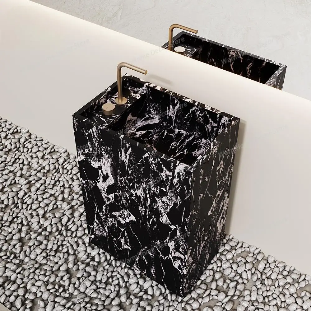 Green Floor-Standing Vanity, Narrow-Rim Deep Basin Cabinet, Luxury Stone Bathroom Sink, Stain Resistant & Durable, Customizable
Green Floor-Standing Vanity, Narrow-Rim Deep Basin Cabinet, Luxury Stone Bathroom Sink, Stain Resistant & Durable, Customizable