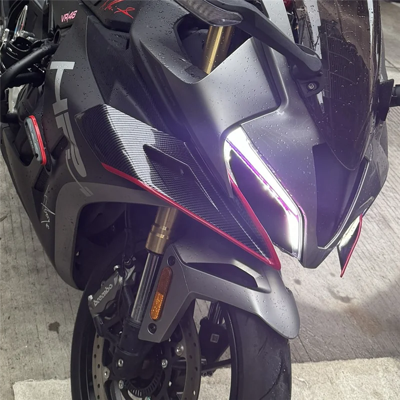 For CFMOTO 450SR 450SRS 2022-2024 Motorcycle Side Downforce Naked Spoilers Fixed Winglet Fairing Wings Deflectors
For CFMOTO 450SR 450SRS 2022-2024 Motorcycle Side Downforce Naked Spoilers Fixed Winglet Fairing Wings Deflectors