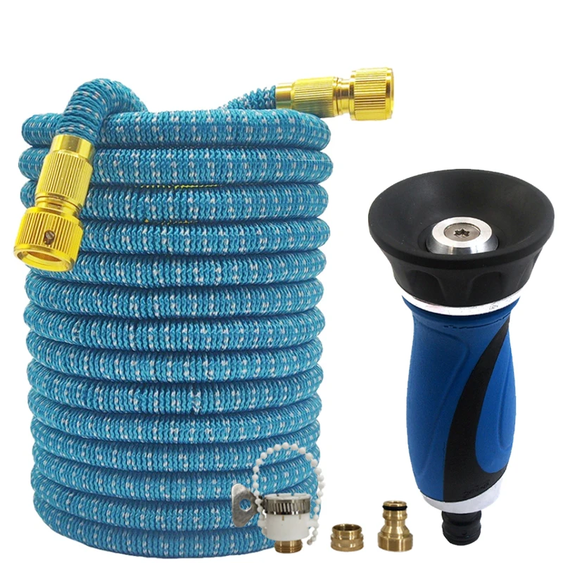 High Quality Garden Telescopic Hose, High-Pressure Car Wash Spray Gun, Multifunctional, Garden Water Pipe, Irrigation Supplies
High Quality Garden Telescopic Hose, High-Pressure Car Wash Spray Gun, Multifunctional, Garden Water Pipe, Irrigation Supplies