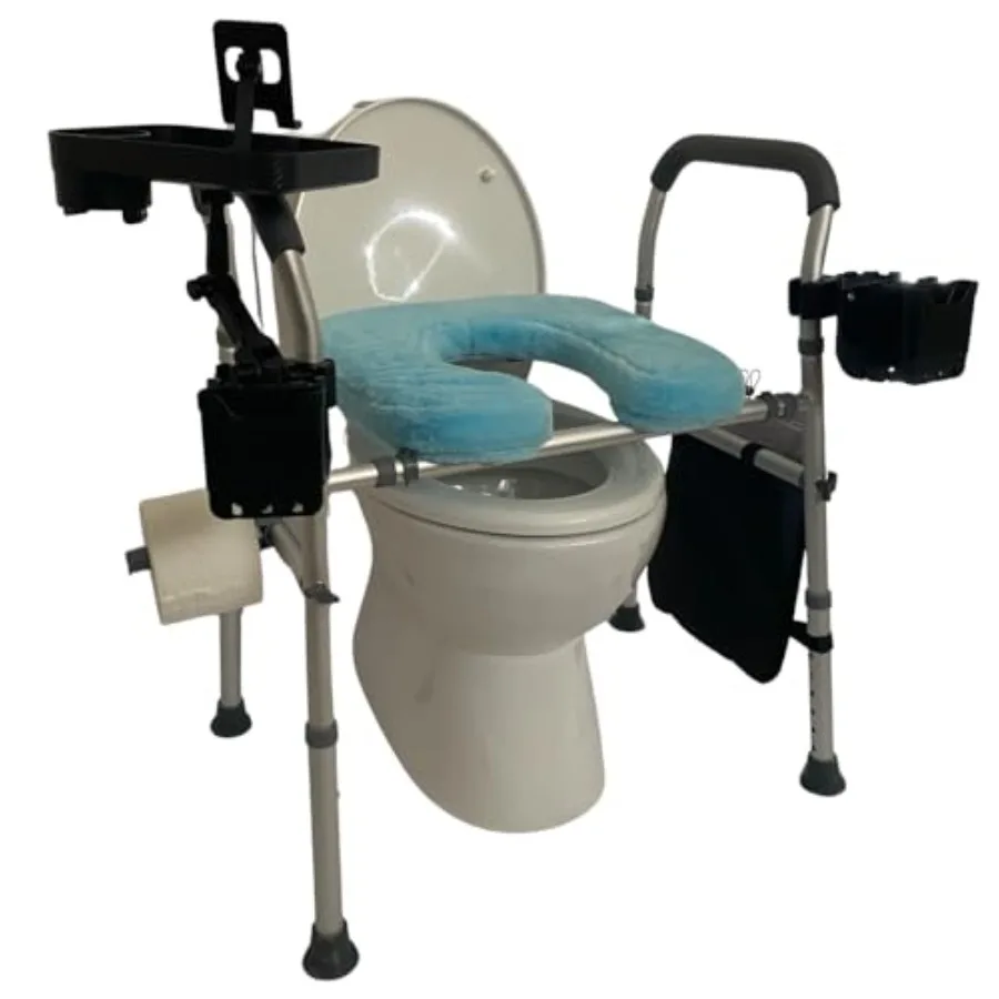 Raised Toilet Seat with Handles Toilet Seat Riser for Seniors with Adjustable Height and Width 500lb Handicap Elevated Toilet S
Raised Toilet Seat with Handles Toilet Seat Riser for Seniors with Adjustable Height and Width 500lb Handicap Elevated Toilet S