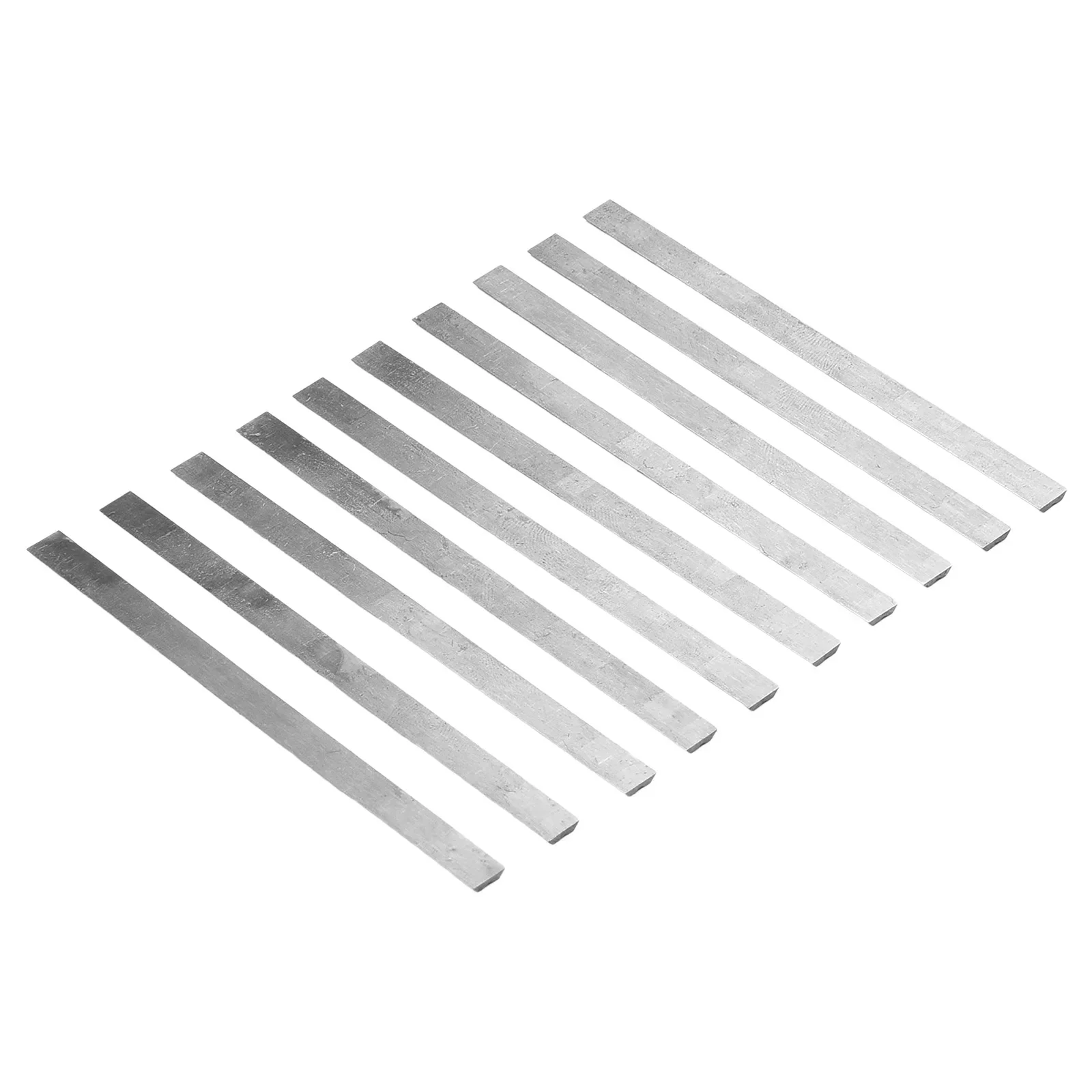 10Pcs Electric Planer Blade 82*5.5*1.2mm Blades Manganese Steel For Cutting Soft Hard Ply-Wood Board Woodworking Tools Parts 
10Pcs Electric Planer Blade 82*5.5*1.2mm Blades Manganese Steel For Cutting Soft Hard Ply-Wood Board Woodworking Tools Parts