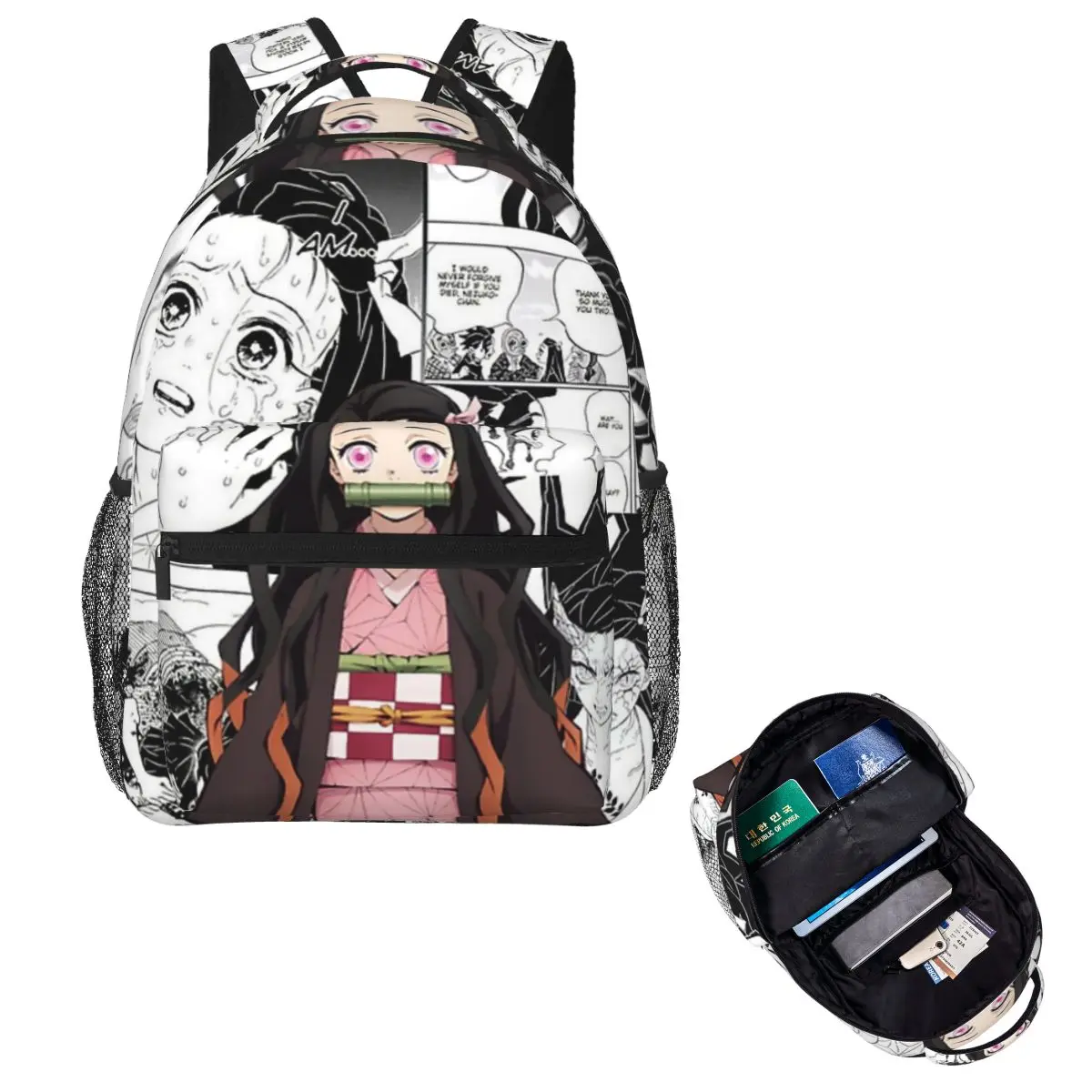 Anime Demon Slayer Kamado Tanjirou Backpack Hot Sale Daypack Large Capacity Kids BookBag School Bag Shoulder Bags for Men Women
Anime Demon Slayer Kamado Tanjirou Backpack Hot Sale Daypack Large Capacity Kids BookBag School Bag Shoulder Bags for Men Women
