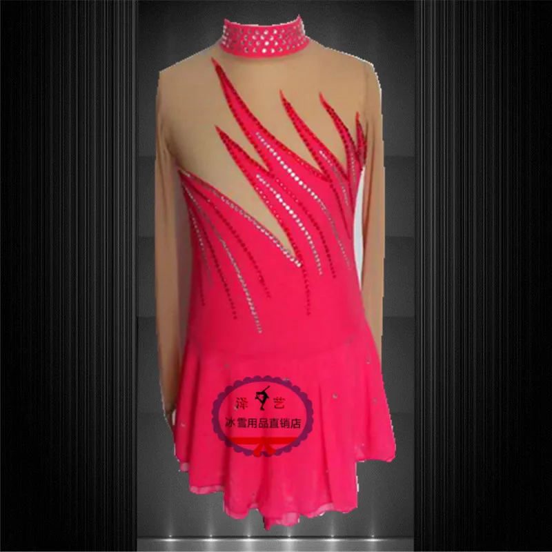 Customized Children's Women's Figure Skating Dress Competition Performance Dress Red Flame ballet leotards for women
Customized Children's Women's Figure Skating Dress Competition Performance Dress Red Flame ballet leotards for women