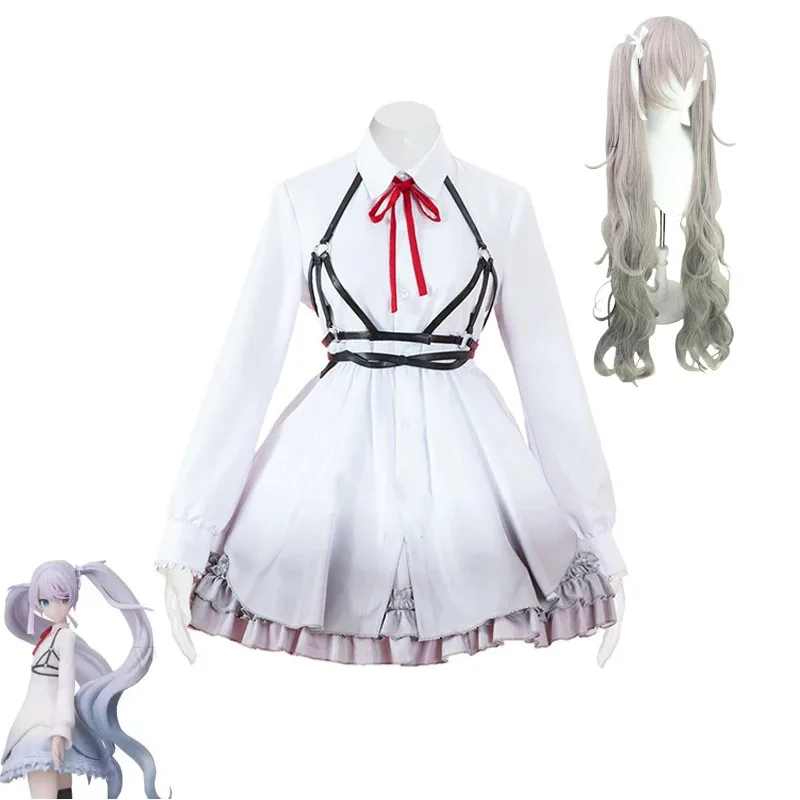 White Miku Cosplay Costume 25 Nightcord de Colorful Project Mirai Sekai Stage Full Set Wig Halloween Xmas
White Miku Cosplay Costume 25 Nightcord de Colorful Project Mirai Sekai Stage Full Set Wig Halloween Xmas