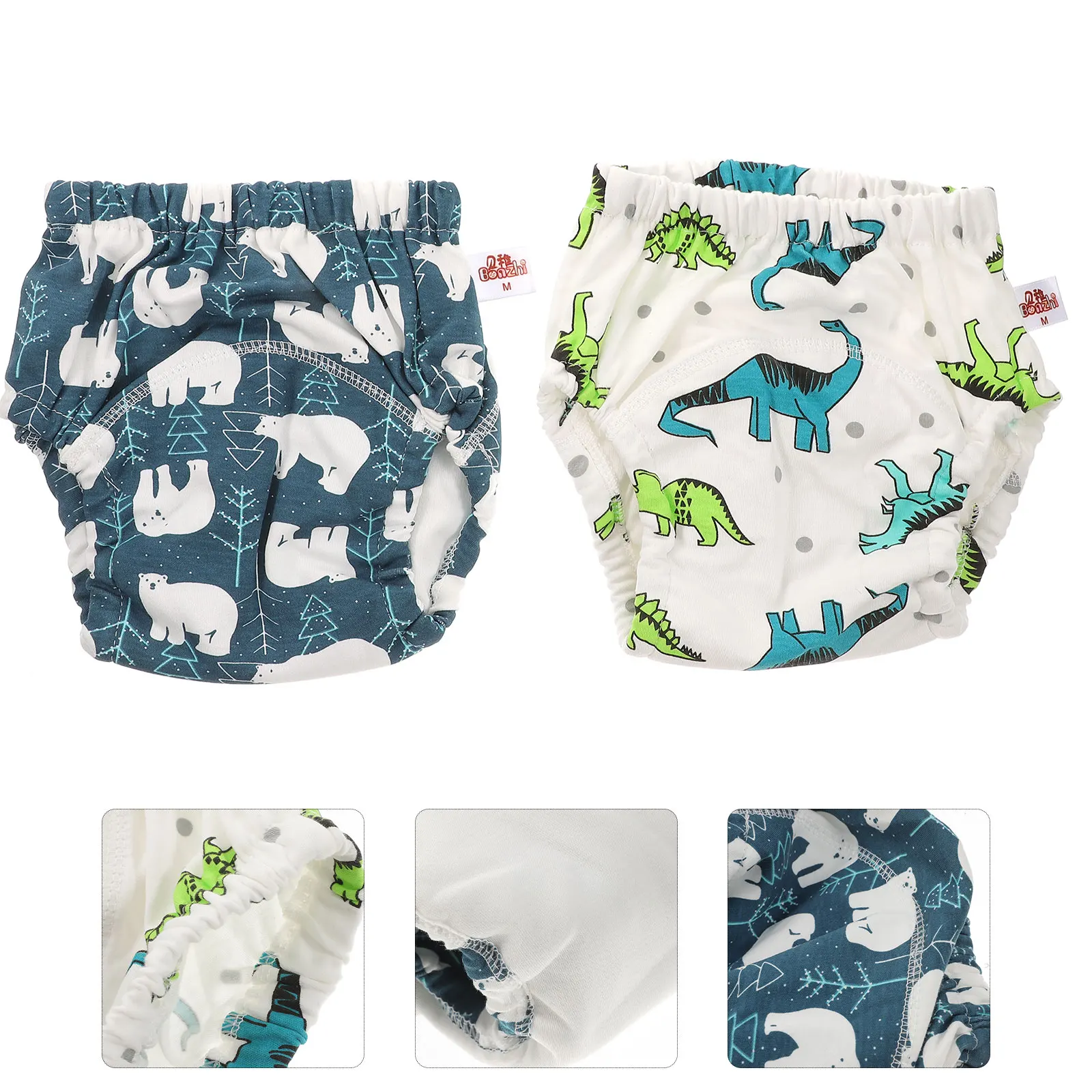 2pcs Training Pants Newborn Nappy Diapers Toddler Cotton Gauze Baby Sleeping Bed Clothes Washable Reusable Waterproof Layer
2pcs Training Pants Newborn Nappy Diapers Toddler Cotton Gauze Baby Sleeping Bed Clothes Washable Reusable Waterproof Layer