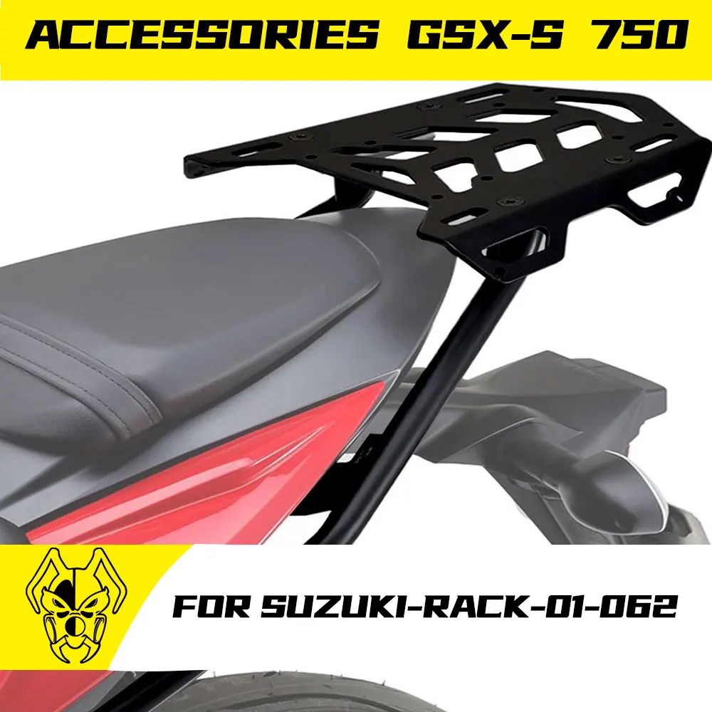 For SUZUKI GSX-S750 2018-2024 Motorcycle Rear Luggage Rack Cargo Holder Top Box Carrier Shelf Bracket Accessories
For SUZUKI GSX-S750 2018-2024 Motorcycle Rear Luggage Rack Cargo Holder Top Box Carrier Shelf Bracket Accessories