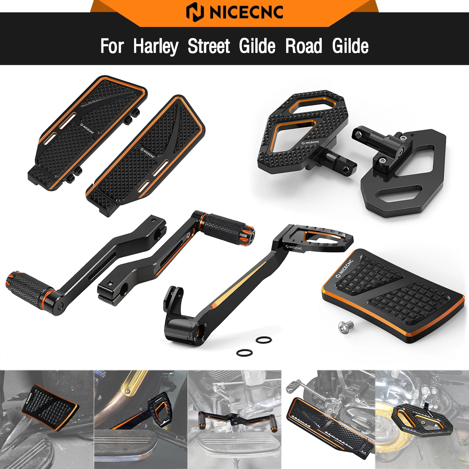 For Harley Street Glide FLHX FLHXS 2017-2024 Rider/Passenger Footboard Rear Brake Pedal Gear Shift Lever Road Glide FLTRX FLTRXS
For Harley Street Glide FLHX FLHXS 2017-2024 Rider/Passenger Footboard Rear Brake Pedal Gear Shift Lever Road Glide FLTRX FLTRXS