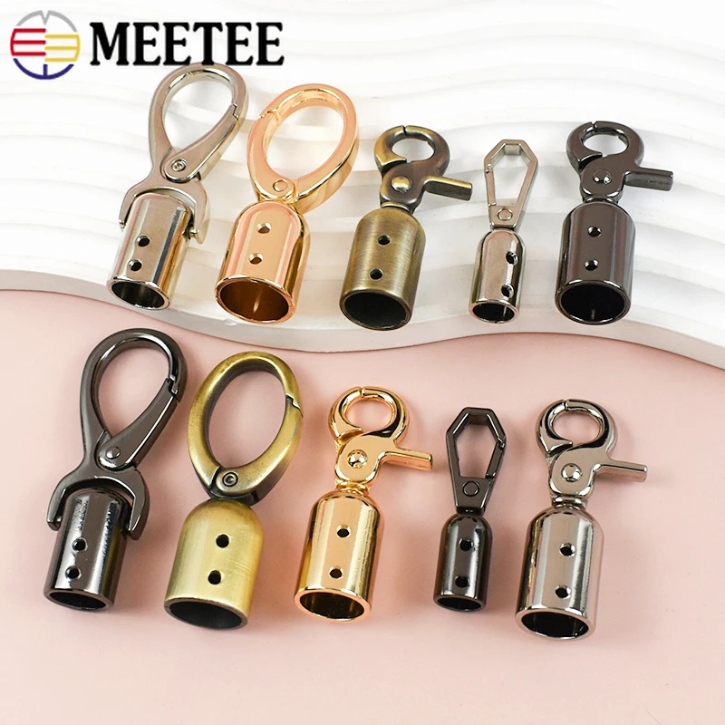 5Pcs Meetee 8-15mm Handbag Metal Cord Stopper Clip Buckle Tassel Cap Snap Hook Strap Connect End Stop Chain Hanger Lobster Clasp
5Pcs Meetee 8-15mm Handbag Metal Cord Stopper Clip Buckle Tassel Cap Snap Hook Strap Connect End Stop Chain Hanger Lobster Clasp