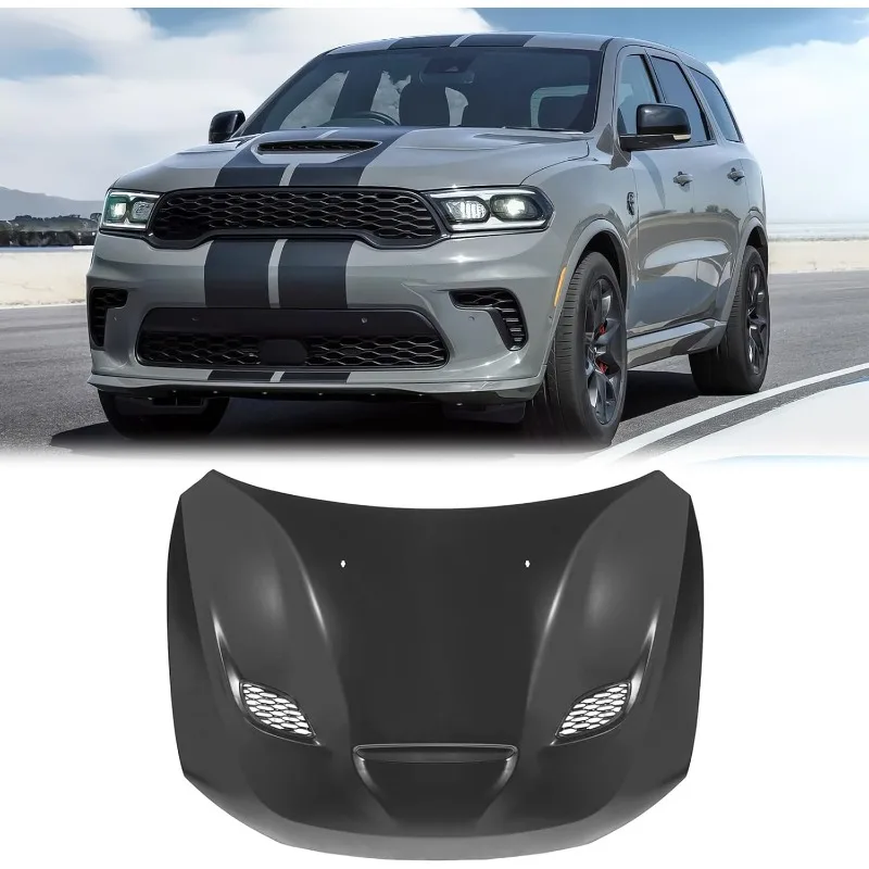 FREEMOTOR802 Front Hood Panel, Fits 2011-2025 Durango, 2021+ Hellcat Style Aluminum Engine Cover Replacement Bonnet Louver
FREEMOTOR802 Front Hood Panel, Fits 2011-2025 Durango, 2021+ Hellcat Style Aluminum Engine Cover Replacement Bonnet Louver