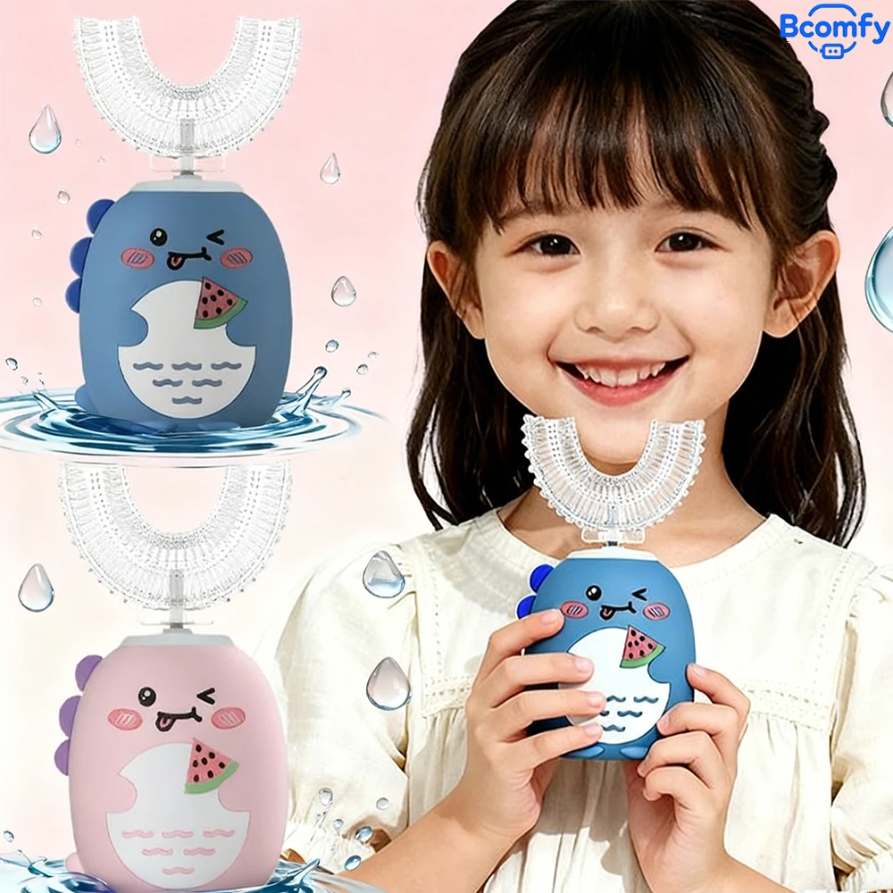 Детская электрическая зубная щетка, пищевая силиконовая U-образная зубная щетка для ухода за полостью рта, зубная щетка с автоматической зарядкой через USB, 360 градусов
Детская электрическая зубная щетка, пищевая силиконовая U-образная зубная щетка для ухода за полостью рта, зубная щетка с автоматической зарядкой через USB, 360 градусов