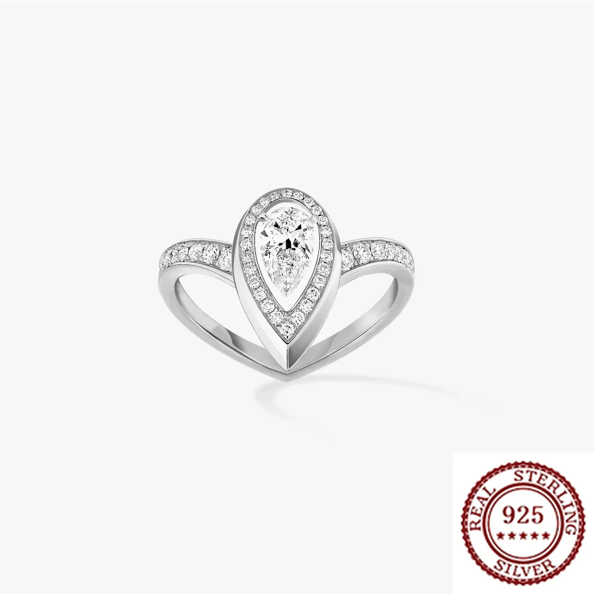 2025 New High Version 925 Sterling Silver Flying Shape Ring Para Mulheres, Moda Europeia E Americana, Presente De Luxo
2025 New High Version 925 Sterling Silver Flying Shape Ring Para Mulheres, Moda Europeia E Americana, Presente De Luxo