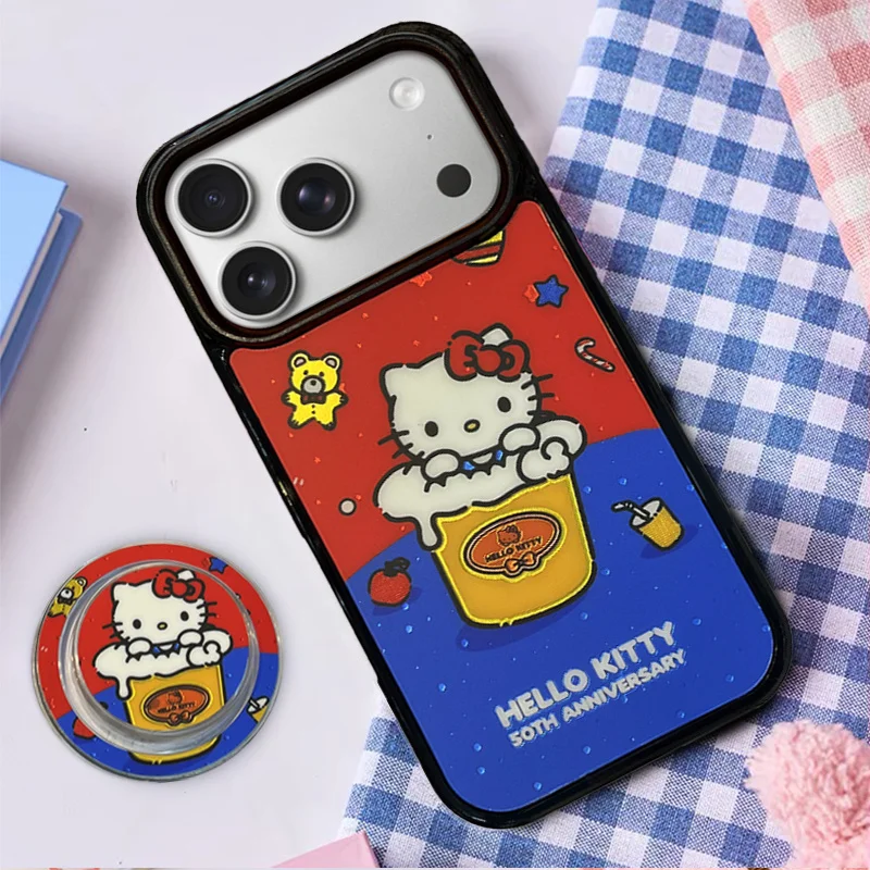 Fashion Cartoon Hellokitty Magnetic Phone Case For iPhone 17 Pro 14 16 15 Pro Max Cover with Stand For Magsafe Cases Cute Funda
Fashion Cartoon Hellokitty Magnetic Phone Case For iPhone 17 Pro 14 16 15 Pro Max Cover with Stand For Magsafe Cases Cute Funda