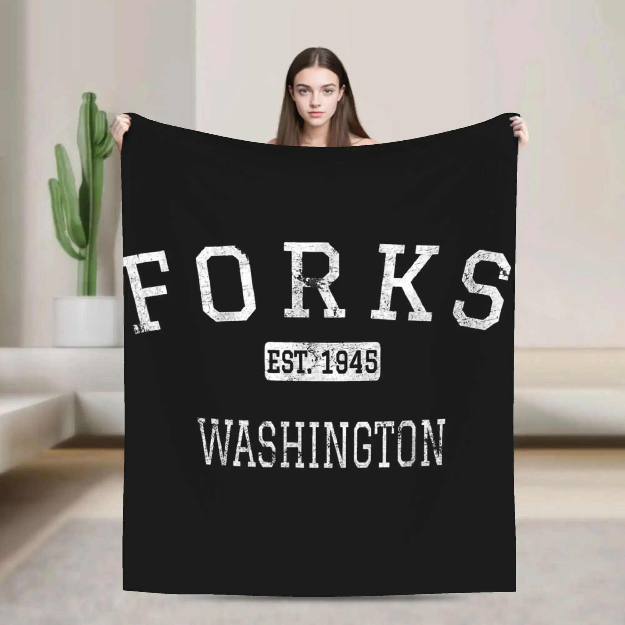 Forks Washington WA Warm Soft Blanket Plush Camping Throw for Outdoor Bed Sofa Flannel Bedspread Cover
Forks Washington WA Warm Soft Blanket Plush Camping Throw for Outdoor Bed Sofa Flannel Bedspread Cover