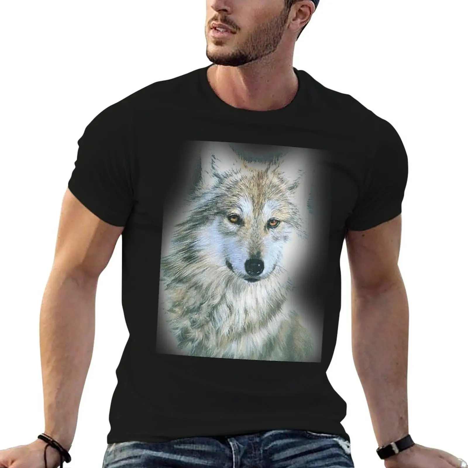 Wolf T-Shirt t shirts for man graphic vintage funny t shirts cotton t shirt man plain T-shirt
Wolf T-Shirt t shirts for man graphic vintage funny t shirts cotton t shirt man plain T-shirt