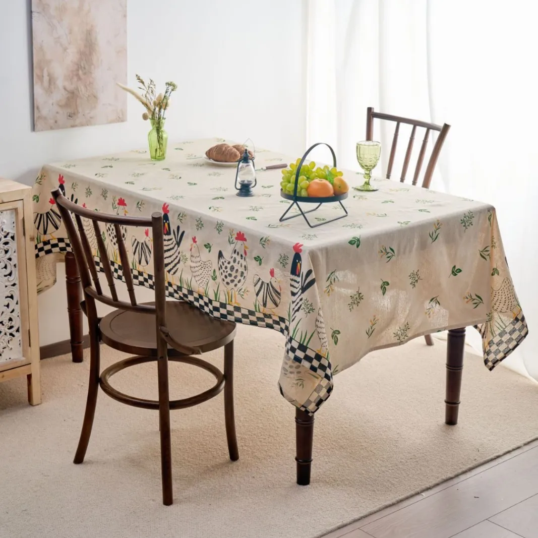 American Style Tablecloth Literary Pastoral Dustproof Cotton Rectangular Fabric Tea Coffe Dining Table Cloth Party Table Decor
American Style Tablecloth Literary Pastoral Dustproof Cotton Rectangular Fabric Tea Coffe Dining Table Cloth Party Table Decor