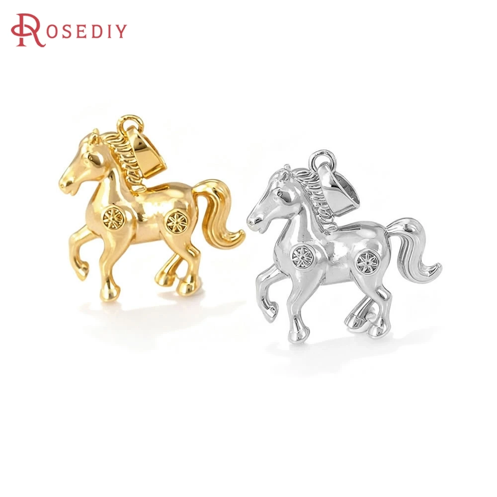 2PCS 20x20MM 18K Gold Color Brass Horse Necklaces Charms Pendants High Quality Diy Accessories Jewellery Making Materials
2PCS 20x20MM 18K Gold Color Brass Horse Necklaces Charms Pendants High Quality Diy Accessories Jewellery Making Materials