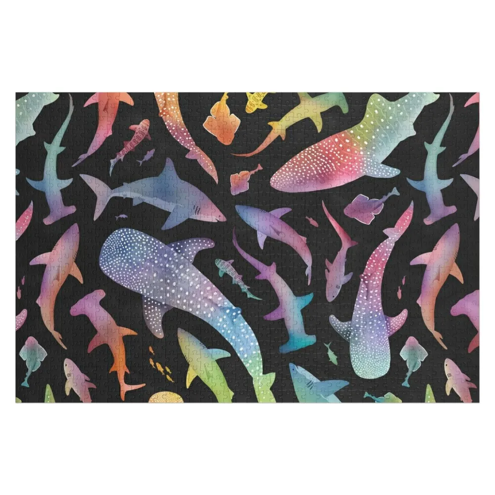 Rainbow shark ocean on black Jigsaw Puzzle Personalized Toy Personalized Kids Gifts Personalized Photo Gift Custom Photo Puzzle
Rainbow shark ocean on black Jigsaw Puzzle Personalized Toy Personalized Kids Gifts Personalized Photo Gift Custom Photo Puzzle