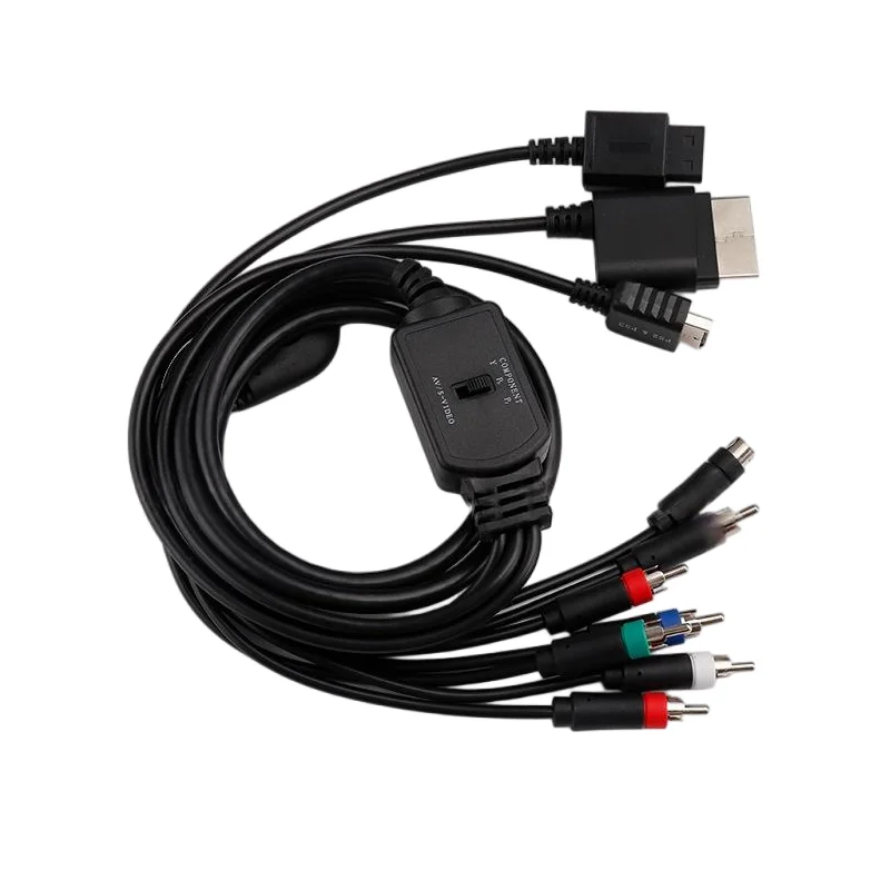 S-AV Cable for XBOX360 WII PS2 PS3 Game Console for Microsoft Sony Game Controller Audio Video Ypbpr Cord 1.8M Connect TV Wire
S-AV Cable for XBOX360 WII PS2 PS3 Game Console for Microsoft Sony Game Controller Audio Video Ypbpr Cord 1.8M Connect TV Wire