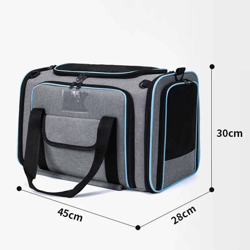 Diagonal Cross Hand-held Pet Bag Large Capacity Cat Bag Foldable Breathable Carrying Equipment Outdoor Travel Supplies
Diagonal Cross Hand-held Pet Bag Large Capacity Cat Bag Foldable Breathable Carrying Equipment Outdoor Travel Supplies