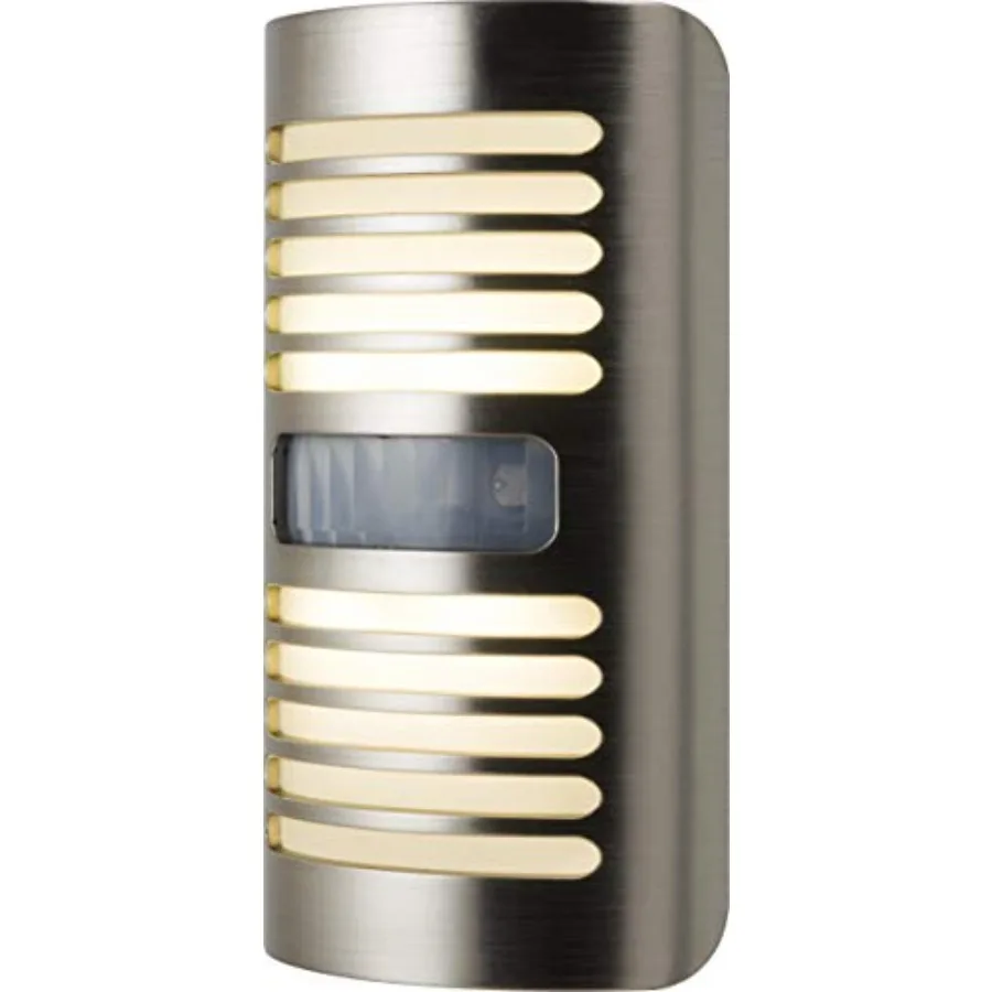 Enbrighten LED Motion Sensor Night Light, Plug-in, 40 Lumens, Motion-Select with 25ft Detection, Dusk-to-Dawn, Brushed Nickel L
Enbrighten LED Motion Sensor Night Light, Plug-in, 40 Lumens, Motion-Select with 25ft Detection, Dusk-to-Dawn, Brushed Nickel L