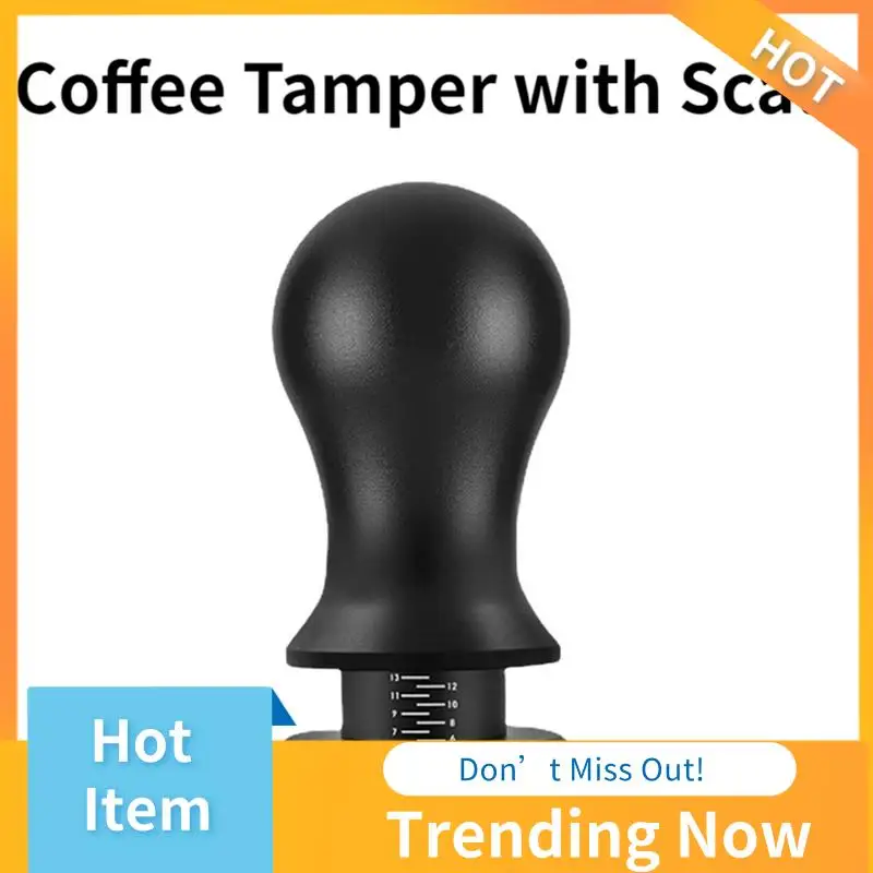 AB08-Coffee Tamper Adjustable Depth With Scale Espresso Springs Calibrated Tamping Coffee Distributor
AB08-Coffee Tamper Adjustable Depth With Scale Espresso Springs Calibrated Tamping Coffee Distributor
