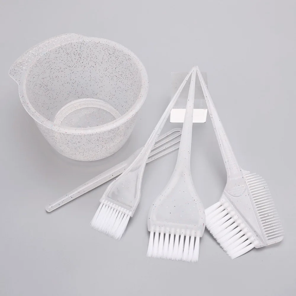 5Pcs/Set Hairdressing Professional Hair Dyeing Kit Bleaching Hair Coloring Hair Color Dye Bowl Tail Comb Durable Stirring Brush
5Pcs/Set Hairdressing Professional Hair Dyeing Kit Bleaching Hair Coloring Hair Color Dye Bowl Tail Comb Durable Stirring Brush