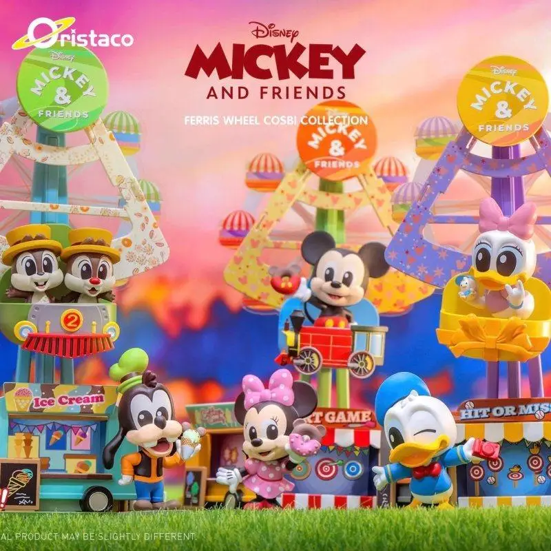 Горячие игрушки Микки Маус и друзья Колесо обозрения Слепая коробка Мини-украшение для куклы Рождественский подарок Украшение рабочего стола
Горячие игрушки Микки Маус и друзья Колесо обозрения Слепая коробка Мини-украшение для куклы Рождественский подарок Украшение рабочего стола