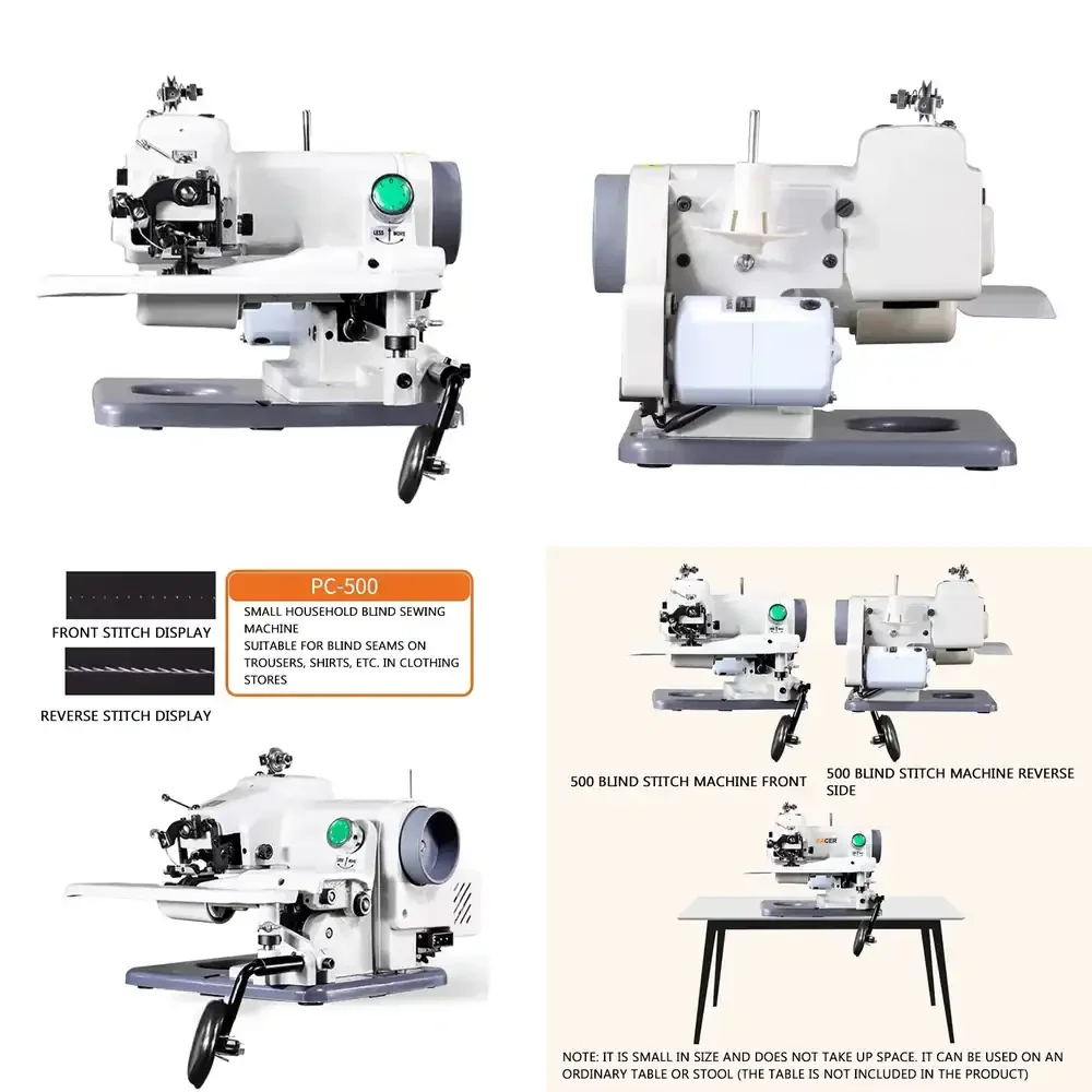 Blind Sewing Machine Tabletop Hemming and Prying Feet Blind Sewing Machine for Clothing Trousers Hemming Feet
Blind Sewing Machine Tabletop Hemming and Prying Feet Blind Sewing Machine for Clothing Trousers Hemming Feet