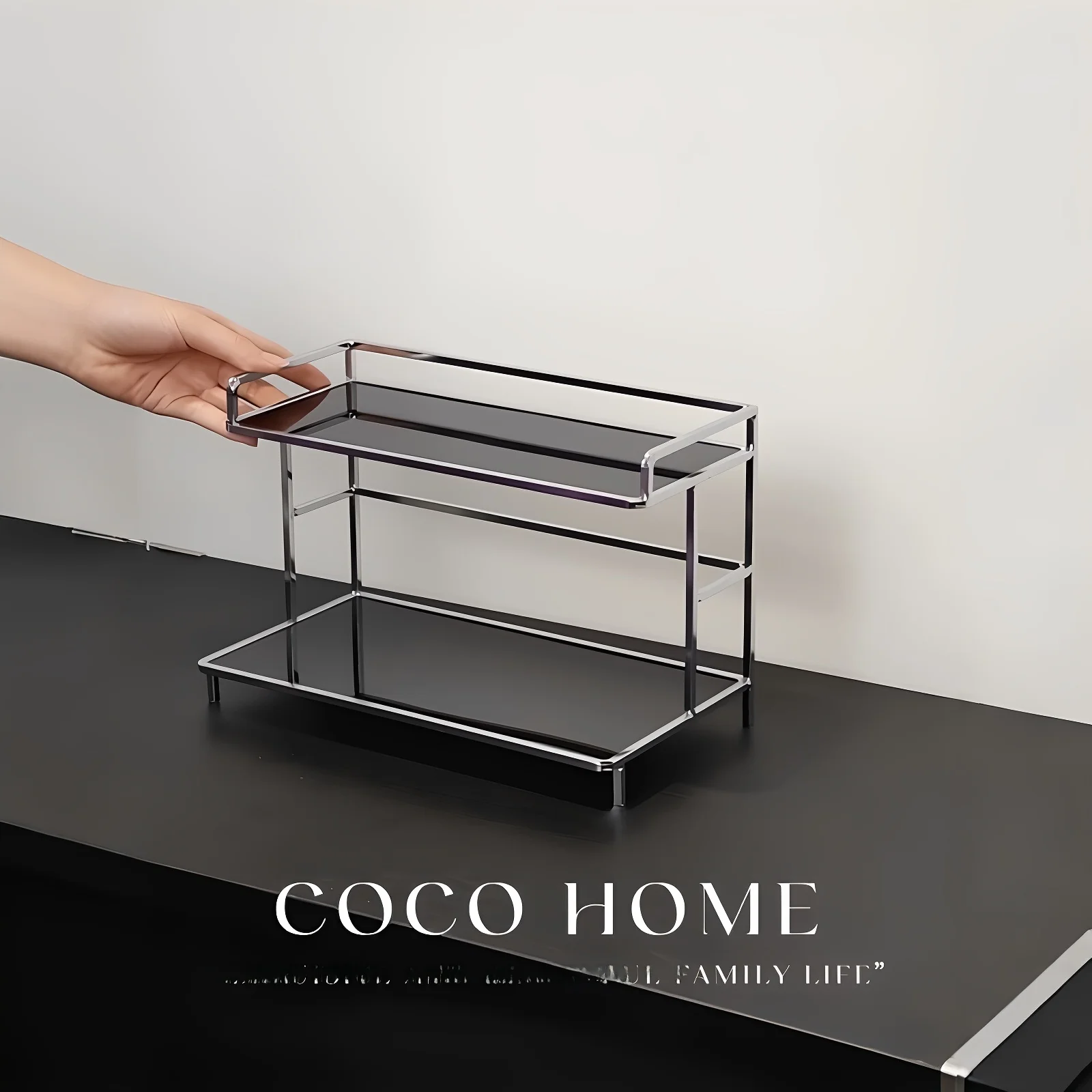 Desktop Multi-layer Storage Ra Luxury Sensation Perfume Aromatherapy Display Stand Creative Organization elf Home Use
Desktop Multi-layer Storage Ra Luxury Sensation Perfume Aromatherapy Display Stand Creative Organization elf Home Use