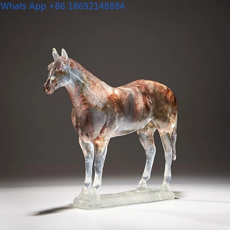 Luxury High-End Fortune Horse Ornament for Living Room Office Wine Cabinet Decoration, Success Craft
Luxury High-End Fortune Horse Ornament for Living Room Office Wine Cabinet Decoration, Success Craft