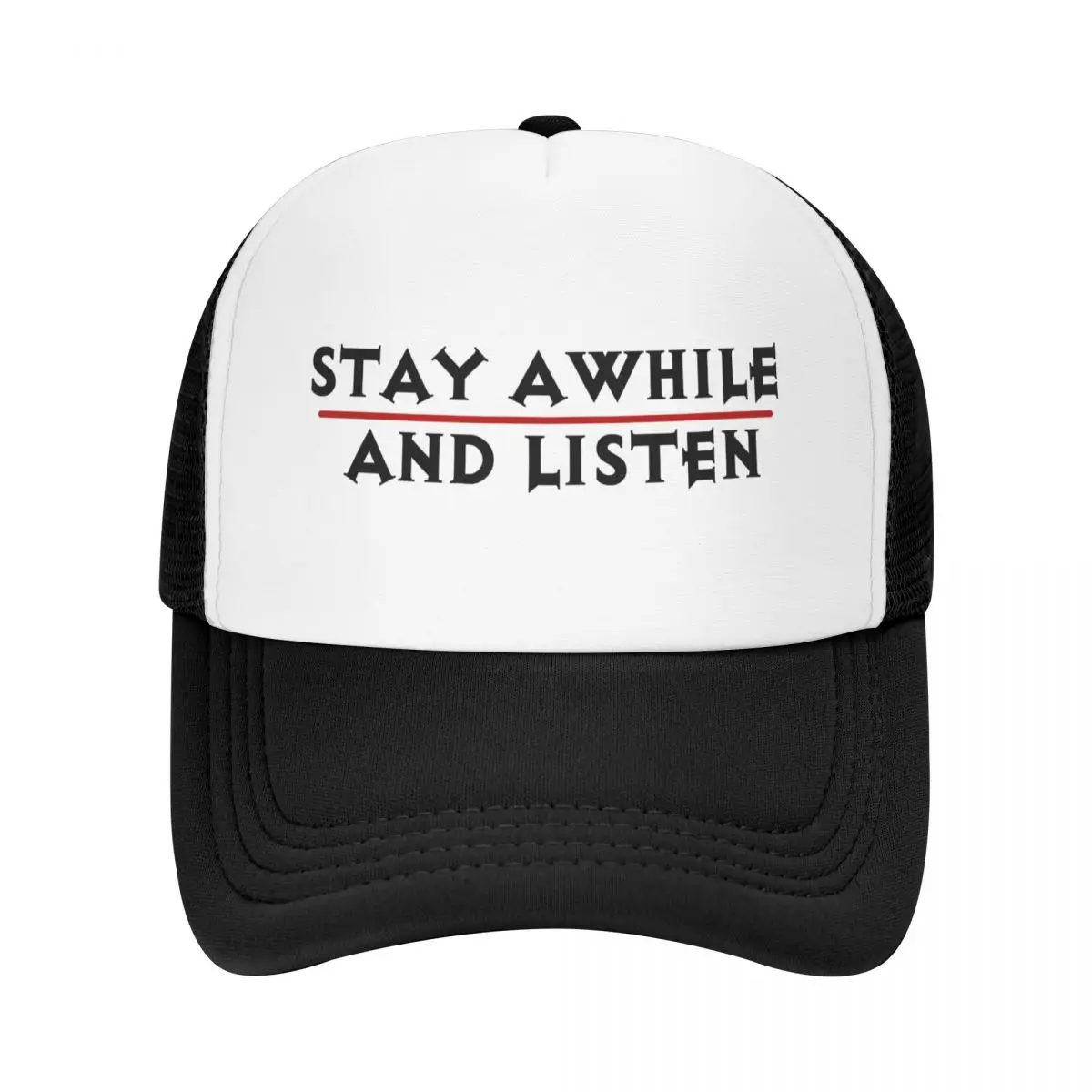 Stay Awhile and Listen Baseball Cap sun caps Big Size Hat Rugby Designer Man Women's
Stay Awhile and Listen Baseball Cap sun caps Big Size Hat Rugby Designer Man Women's