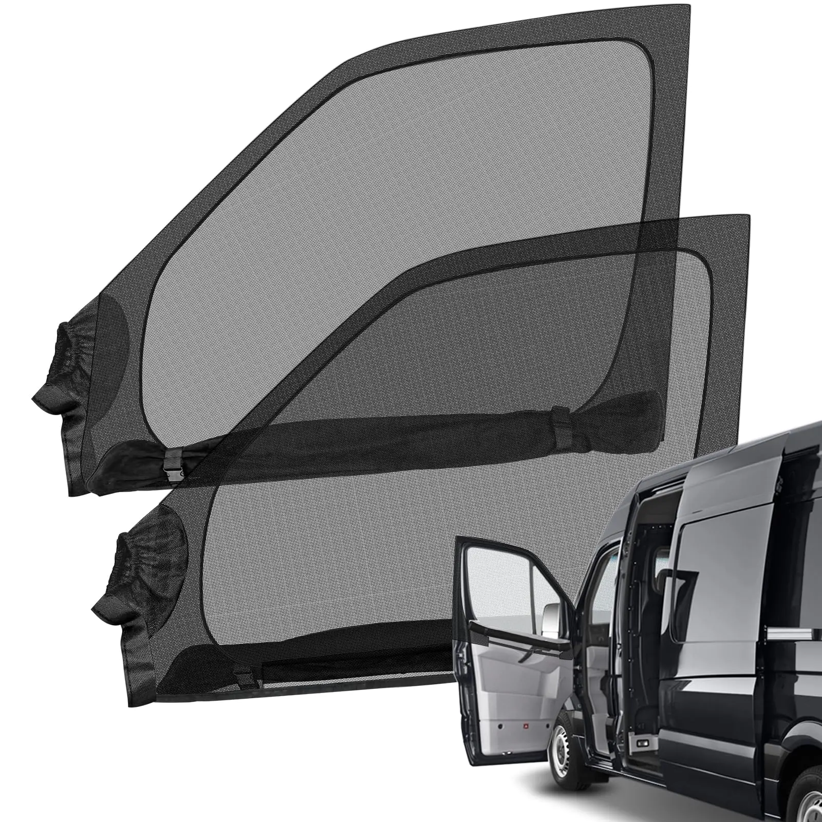 Double Layer Magnetic Car Side Window Sunshade Bug Screen For Van Front Doors Pair
Double Layer Magnetic Car Side Window Sunshade Bug Screen For Van Front Doors Pair