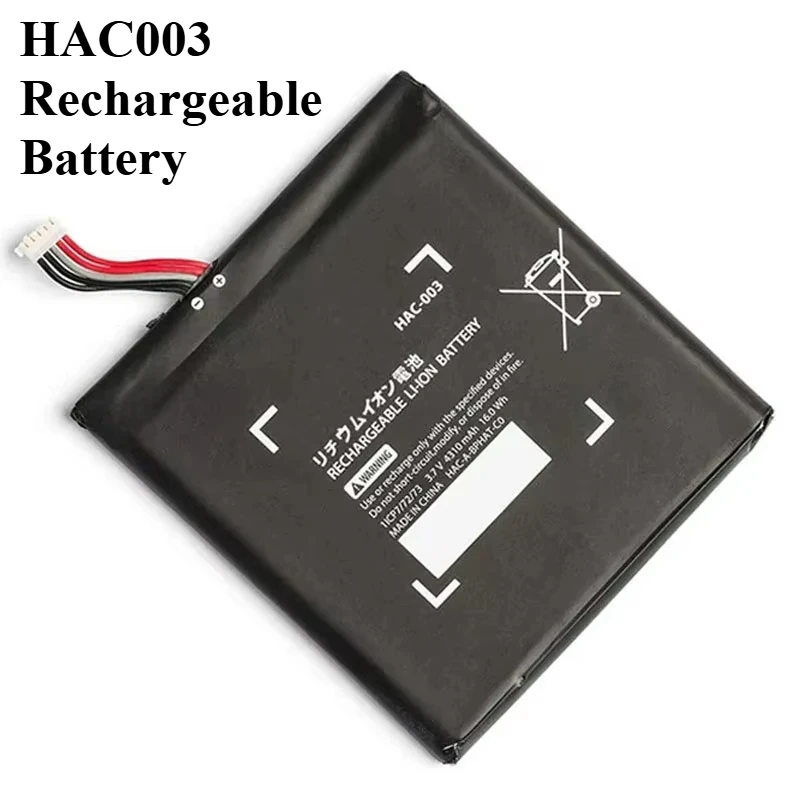 HAC-003 HAC003 Rechargeable Battery for HAC 003 NS Nintendo Switch 2017 Game Console HAC-001 High Capacity 4310mAh Batteries
HAC-003 HAC003 Rechargeable Battery for HAC 003 NS Nintendo Switch 2017 Game Console HAC-001 High Capacity 4310mAh Batteries