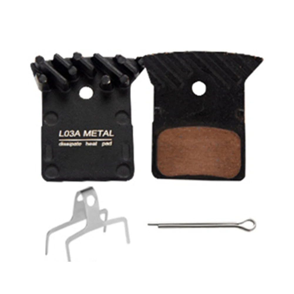 Disc Brake Pads 1 Pair Accessories Cycling Parts Cooling Fin Full Metal Ice Tech L03A MTB Cycling Parts Accessories
Disc Brake Pads 1 Pair Accessories Cycling Parts Cooling Fin Full Metal Ice Tech L03A MTB Cycling Parts Accessories