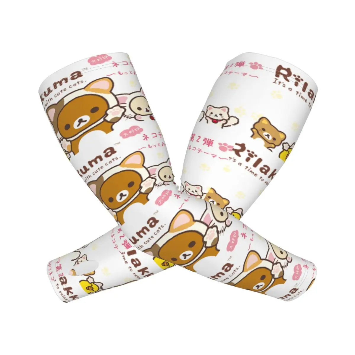 Lazy Bear Rilakkuma уличные рукава для защиты от солнца и ультрафиолета, летние ледяные шелковые велосипедные татуировки на рукавах
Lazy Bear Rilakkuma уличные рукава для защиты от солнца и ультрафиолета, летние ледяные шелковые велосипедные татуировки на рукавах