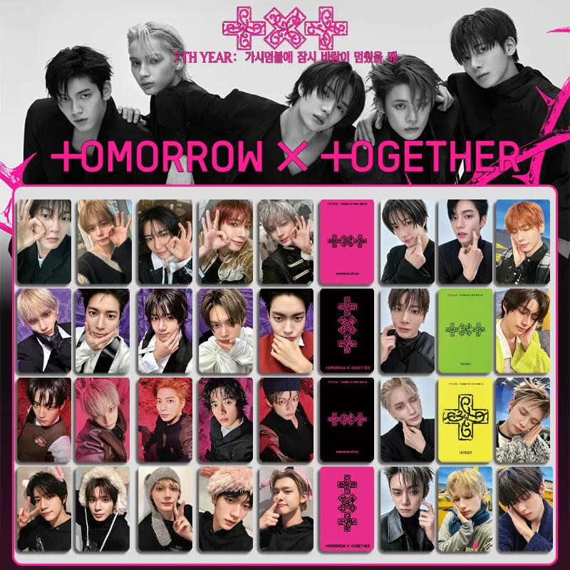 NEW KPOP band TXT mini 8th album 7TH YEAR A Moment of Stillness in the Thorns special photocard Yeonjun Soobin Stick With You
NEW KPOP band TXT mini 8th album 7TH YEAR A Moment of Stillness in the Thorns special photocard Yeonjun Soobin Stick With You