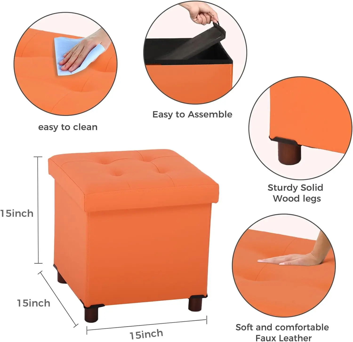 Storage Ottoman For Living Room Ottoman Square With Tray Bedroom Cube Foot Rest Stool With Legs Small Ottomans Coffee Table Lid
Storage Ottoman For Living Room Ottoman Square With Tray Bedroom Cube Foot Rest Stool With Legs Small Ottomans Coffee Table Lid