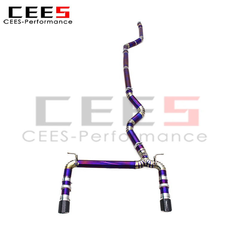 CEES Exhaust Pipes with Carbon Fiber Tips for BMW 435i/440i F32/F33/F36 3.0T 2014+ 1.2mm Track Exhaust No Valved Exhaust System
CEES Exhaust Pipes with Carbon Fiber Tips for BMW 435i/440i F32/F33/F36 3.0T 2014+ 1.2mm Track Exhaust No Valved Exhaust System