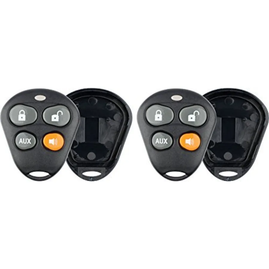 Keyless Entry Remote Control Starter Car Key Fob Case Shell Outer Cover Button Pads for Viper Automate Alarms Pack of 2
Keyless Entry Remote Control Starter Car Key Fob Case Shell Outer Cover Button Pads for Viper Automate Alarms Pack of 2