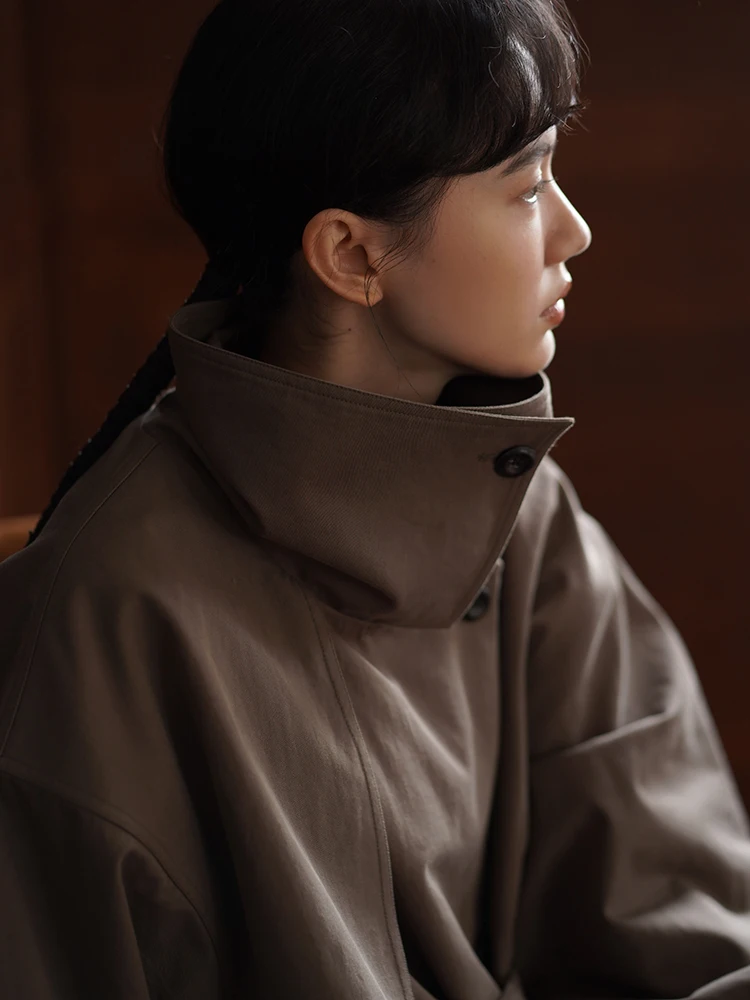 Hacikis Miss Cotton 00% Long Sve Windbreaker Jaet Women's Commute Sle Loose Fit Ele Slimming Outerwear Coat
Hacikis Miss Cotton 00% Long Sve Windbreaker Jaet Women's Commute Sle Loose Fit Ele Slimming Outerwear Coat