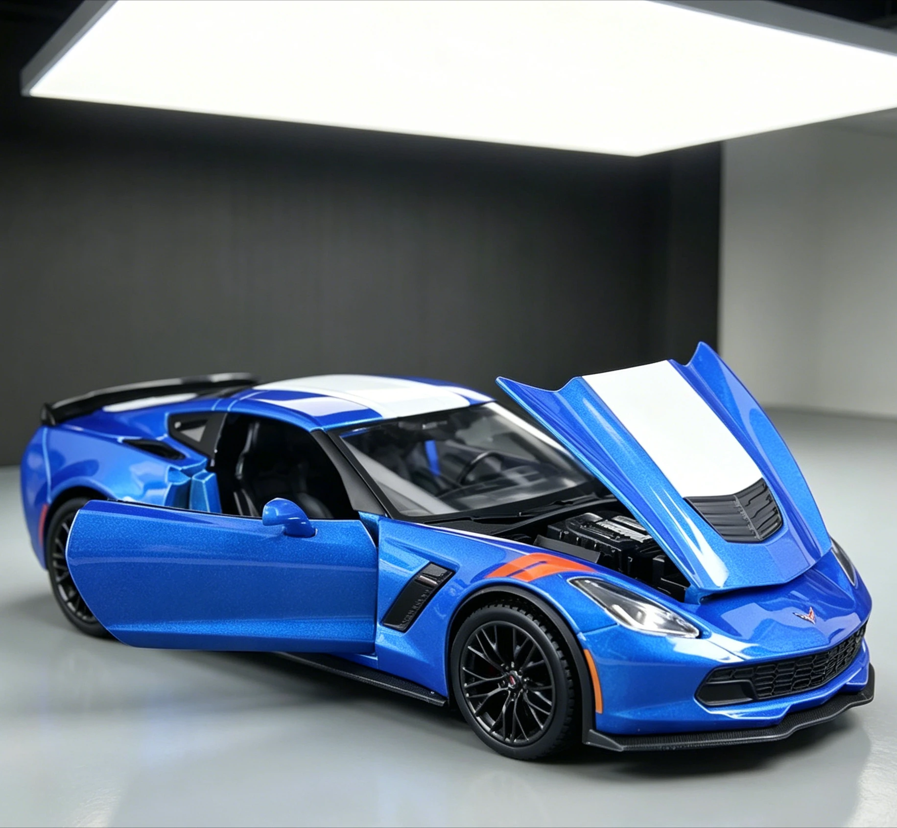 Maisto 1:24 Corvette Diecast Model Car, Openable Doors Static Alloy Supercar, Collectible Gift for Men
Maisto 1:24 Corvette Diecast Model Car, Openable Doors Static Alloy Supercar, Collectible Gift for Men