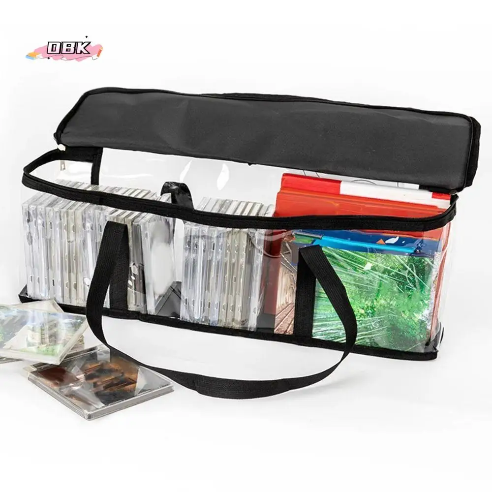 Visual Dust Proof Book Storage Bag Clear 60cm CD Holder Case Large Waterproof DVD Carry Bag Kids Toy
Visual Dust Proof Book Storage Bag Clear 60cm CD Holder Case Large Waterproof DVD Carry Bag Kids Toy